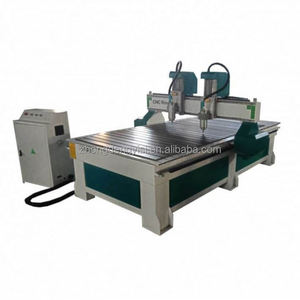 Fresadora de madera de doble cabezal con 2 husillos, máquina automática de mortajado para corte y grabado de madera contrachapada, maquinaria para trabajar la madera - Product Image 3