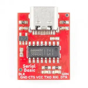 CH340C TYPE C USB 3.3V 5V à TTL Adaptateur série Module Bus Conversion Puce ISP Communiquer Connecteur pour ardui Drop
