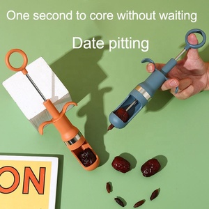 Décortiqueur <span class=keywords><strong>de</strong></span> cerises et <span class=keywords><strong>de</strong></span> jujubes en acier inoxydable portable, économique, à poussoir rapide, pour vente en gros - Product Image 6