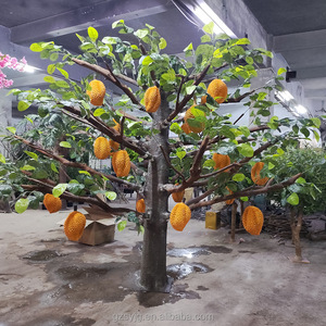 Árbol de <span class=keywords><strong>Durian</strong></span> artificial QingYuan, espinas y frutas realistas, venta al por mayor, árbol de luz LED para exteriores, 1,5 M, 2M, 3m, resistente al agua - Product Image 5