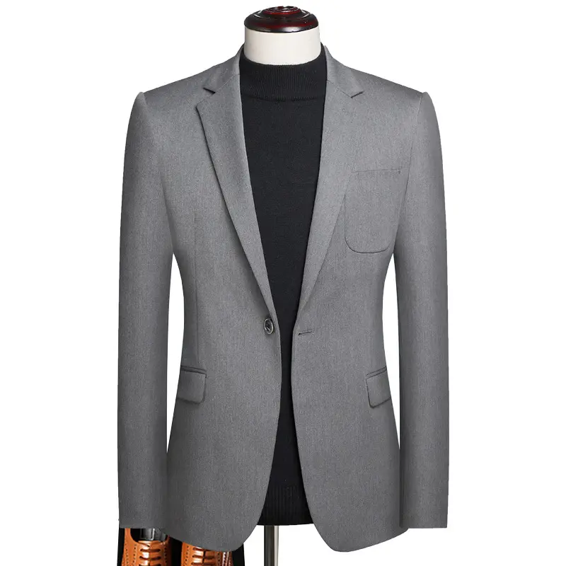 Slim waist slim fit all-match solid color fashion fashionable blazer jackets