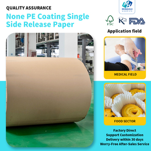 Giấy lót in nhãn, một mặt, 100gsm, bề mặt mờ, không phủ PE, chất lượng cao, chống thấm nước, dùng cho in nhãn và nhãn công nghiệp - Product Image 1