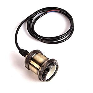 Douille de lampe en aluminium E27, douille à vis pour ampoule, pour luminaires suspendus DIY, bases de lampes - Product Image 2