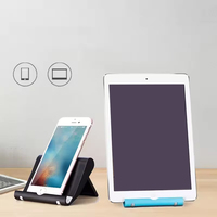 Soporte Giratorio Ajustable para Teléfono Móvil y Tableta, Diseño Moderno, de Plástico, con Logotipo Personalizado RG, Portátil, Antideslizante, Regalo Promocional