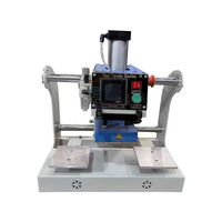 Presse à chaud pneumatique semi-automatique Doyan à double plateau pour l'impression de logos, le gaufrage et le marquage à chaud sur vêtements – Nouveauté