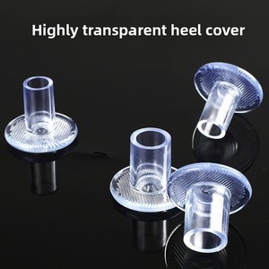 Protezione <span class=keywords><strong>per</strong></span> Tacchi Alti Baifangyi XGT Silenziosa, Copri Tacchi in PVC Rotondi <span class=keywords><strong>per</strong></span> <span class=keywords><strong>Scarpe</strong></span> con Tacco Sottile - Product Image 6