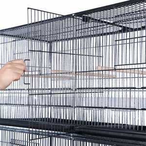 Hoge kwaliteit, goed verkopende groothandel drielaagse extra grote volière, papegaaienkooi, kweekkooi, draad, grote villa - Product Image 2