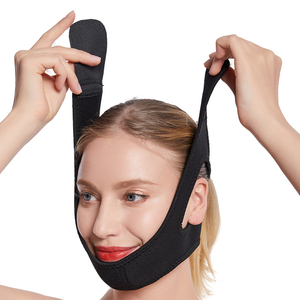 Masker garis <span class=keywords><strong>V</strong></span> pelangsing wajah, dapat dipakai ulang tali pelangsing dagu ganda pengurang masker dagu sabuk pengangkat wajah berbentuk <span class=keywords><strong>V</strong></span> masker wajah pelangsing - Product Image 3