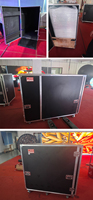 Signalisation numérique LCD Station de DJ Stand Façade de table Stand Portable Booth LED Video Wall Display Screen