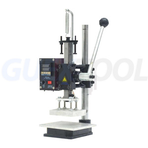 Machine de marquage à chaud 220V compacte pour cuir et papier, presse à embosser manuelle, presse à chaud - Product Image 5