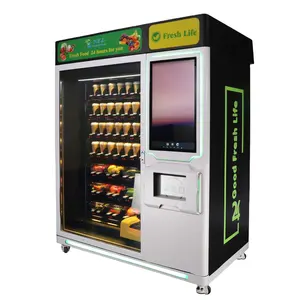 XYZ 24 Horas Self Service Store Legumes Frutas Ovo Automático Fresh Food Vending Machines Para Itens de Varejo