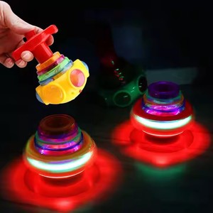 Juguete Luminoso Jinying, Trompo Giratorio con Luz y Música, Mini Trompo Luminoso para Niños y Niñas, Regalos Navideños para Niños - Product Image 2
