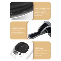 3 en 1 chauffage soulagement de la douleur thérapie par la lumière rouge masseur de jambes orthèse d'épaule genouillère masseur