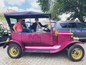 Coche turístico clásico Retro Vintage eléctrico para turismo Transporte especial - Product Image 3