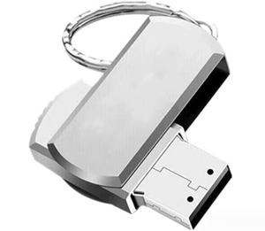 New 8GB 16GB 32GB 128GB công suất kim loại USB 2.0 ổ đĩa flash xoay U đĩa với 32GB được xây dựng trong thẻ nhớ Pendrive - Product Image 4