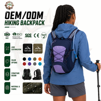 Mochila de Hidratación Ligera Unisex de Poliéster para Correr, Senderismo, Escalada, Ciclismo