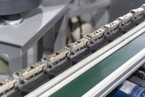 Đầy đủ tự động tốc độ cao PLC kiểm soát thủy lực cửa tủ bản lề Máy làm với động cơ mang động cơ-1 năm bảo hành - Product Image 2