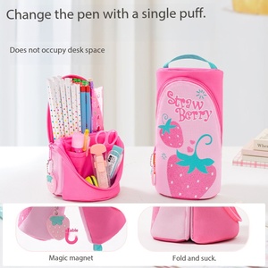 Astuccio Creativo di Nuovo Stile in Tessuto Oxford di Grande Capacità con Chiusura a Cerniera per Ragazzi e Ragazze, <span class=keywords><strong>Cancelleria</strong></span> di Alta Qualità per Scuole e Uffici - Product Image 3