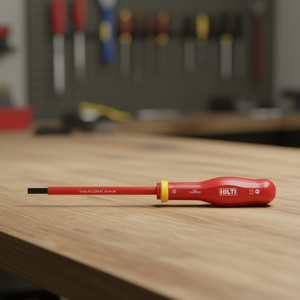 Screwdriver 100mm Red Handle With Yellow <b>Ring</b> For Precision Work - Product Image 3
