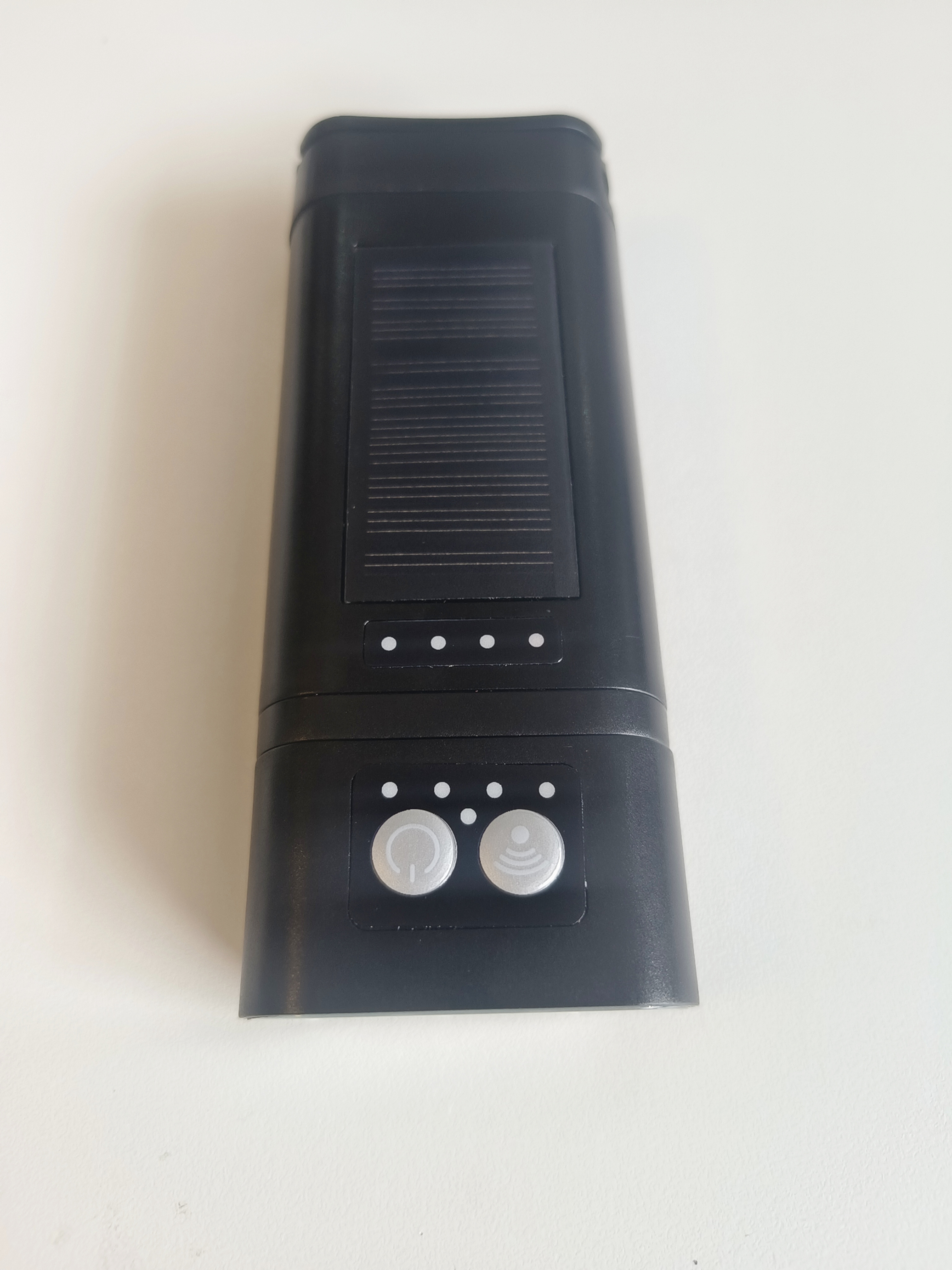 Faro staccabile nero + power bank