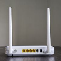 Modem Router GPON ZIKUN ZC-521X6T FTTH dengan 4 Port LAN GE, 1 Port POTS, 1 Port CATV, dan WiFi 6 Dual-Band AX3000