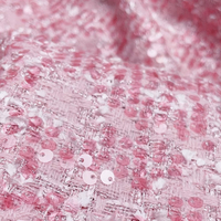 Tissu en tweed uni à paillettes pour sacs, coussins, canapés, jouets – Vente en gros, stock disponible