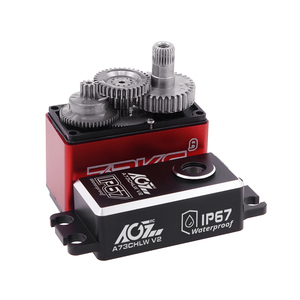 AGFRC ขายดี 32KG 8.4V HV เกียร์เหล็กแรงบิดสูง 2BB คอร์เลส IP67 กันน้ำ โปรแกรมได้ รถบังคับวิทยุ หุ่นยนต์ - Product Image 4