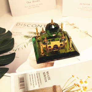Artículos Islámicos Musulmanes para el Día de al-Fitr, Linterna de Cristal, Adornos Decorativos para el Ramadán y el Eid Mubarak - Product Image 2