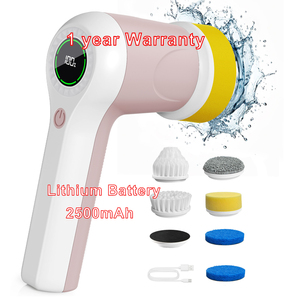 Điện quay Scrubber nhà bếp làm sạch bàn chải món ăn Cleaner cầm tay rửa chén phòng tắm điện quay Scrubber có thu phí - Product Image 1