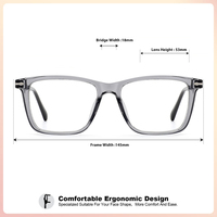 Gafas de diseño italiano, fabricantes de Wenzhou, monturas de gafas de acetato, monturas de gafas ópticas, monturas de gafas completas para hombre