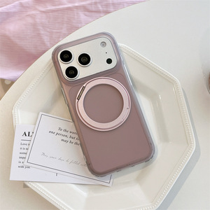 เคสโทรศัพท์แบบด้าน หมุนได้ พร้อมขาตั้ง สำหรับ iPhone 17 Pro Max 16 15 ดีไซน์มินิมอล ป้องกันอย่างดี สำหรับผู้หญิง - Product Image 4