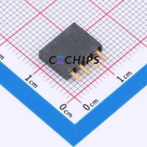 SSQ-104-01-G-S Pin Socket Through hole Component (THT),P=2.54mm Connector 2.54mm Square Hole Through Hole Single Row - Product Image 2