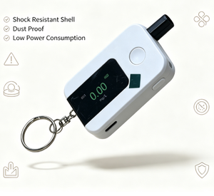 Alcootest électronique Airsense K1 avec capteur électrochimique personnalisé, écran LCD, <span class=keywords><strong>pour</strong></span> usage professionnel - Product Image 2