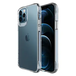 适用于Iphone 13水晶壳防震Pc + tpu透明透明手机壳，适用于Iphone 12 12 Pro Max