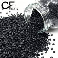 PA12 CF15 Nylon renforcé de fibres de carbone 12, granulés pour moulage par injection, pour supports automobiles, pièces de robots et engrenages industriels