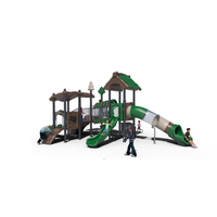 Equipo de Juegos para Parques Comerciales, Tobogán de Plástico de Alta Calidad, Equipo de Juegos Infantiles para Exteriores