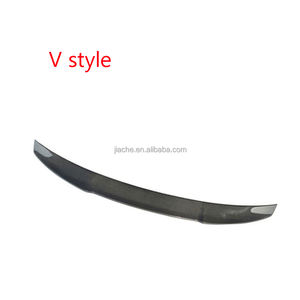 In Fibra di carbonio Ala Posteriore Spoiler Auto Auto Da Corsa Tronco Boot Lip Spoiler Ala per Audi <span class=keywords><strong>A3</strong></span> Sline S3 Berlina 2013 -2018 - Product Image 5