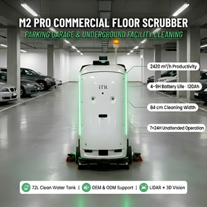 <span class=keywords><strong>Robot</strong></span> de Limpieza Comercial Autónomo M2 Pro 4 en 1, Fregadora de Pisos para Estacionamientos Subterráneos, Almacenes y Sótanos - Product Image 1