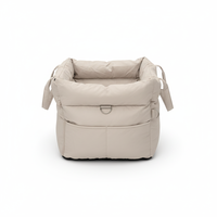 Coussin de voiture pour animaux toutes saisons, imperméable, en cuir, transporteur de voyage pour chien, siège auto portable, lavable, coussin de couchage amovible