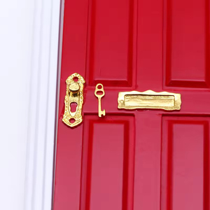 Porte miniature de jardin féerique pour maison de poupée à l'échelle 1/12, en promotion - Product Image 5