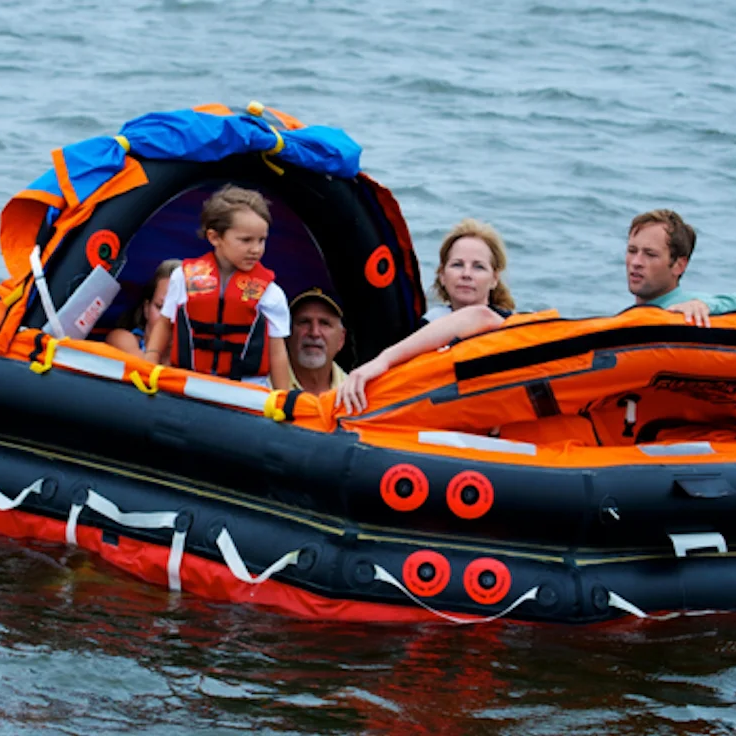 Good Quality Throwing Inflatable Life Raft