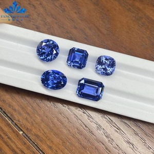 Saphirs de laboratoire de qualité supérieure, taille ovale, multicolores, pierres précieuses en vrac, saphirs de laboratoire de forme <span class=keywords><strong>poire</strong></span> - Product Image 4