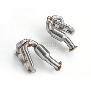 เฮดเดอร์ท่อร่วมไอเสียแบบพรีเมียม SS304 สำหรับ Porsche 981 Boxster Cayman <span class=keywords><strong>GT4</strong></span> 3.8 ปี 2012-2016 ชุดอุปกรณ์สำหรับรถแข่ง - Product Image 6