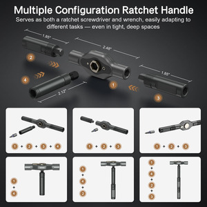 42 in 1 Magnetic <b>Screwdriver</b> <b>Set</b> DIY Repair Tool Kit for PC Mobile Watch 42 in 1 Tool <b>Sets</b> 42 in 1 42 in 1 Tool <b>Sets</b> 42 in 1 - Product Image 3