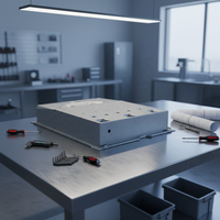 LECEHN LC437 OEM Usinage CNC de précision professionnel en aluminium et acier, service personnalisé de fabrication de tôlerie et brochage pour couvercles de voiture
