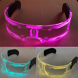 <span class=keywords><strong>Occhiali</strong></span> LED Intelligenti Luminosi all'Ingrosso, <span class=keywords><strong>Occhiali</strong></span> Acrilici Lampeggianti Colorati a Batteria, Novità per Feste per Uomini e Donne - Product Image 5