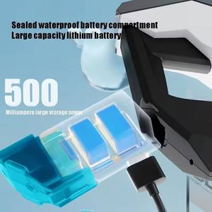 Hogedrukgloed In De Donkere Elektrische Waterabsorptie Speelgoedpistool Fluorescerend Schieteffect Automatisch Waterpistool Voor Kinderen - Product Image 5