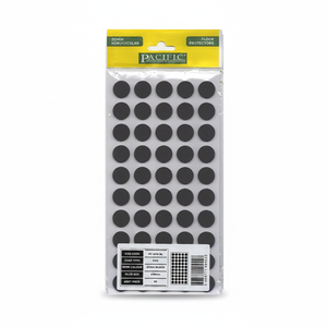 Almohadillas Adhesivas de Goma y EVA de 18 mm para Patas de Muebles, Protectores de Piso, Color Negro - Product Image 2