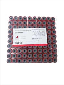 Provetta per Raccolta Sangue in Vetro PET Monouso con Tappo Rosso Antiperdita, Attivatore del Coagulo, 2-10ml 13*75mm per Uso Laboratorio - Product Image 4