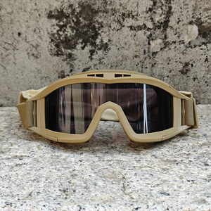 Lunettes de sécurité tactiques vertes DSF69, lunettes de tir CS pour l'extérieur, résistantes aux chocs, pour le cyclisme, les sports tout-terrain, lunettes de protection - Product Image 3